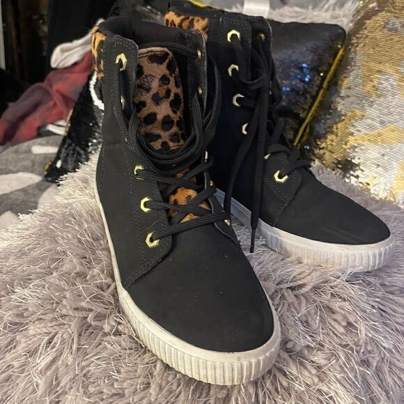 Timberland skyla sz 7.5 lace up fashion boots sneakers - Picture 2 of 6